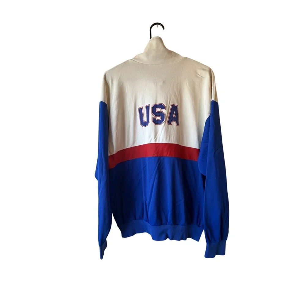 True vintage USA team-style track jacket Size Medium‎